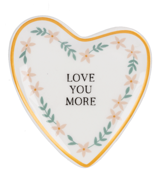 Heart Trinket Dish-Love You More