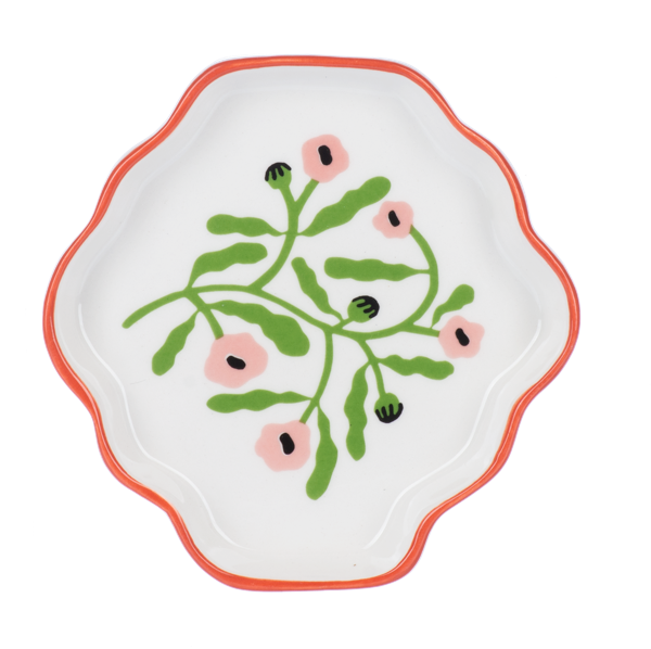 Flower Trinket Dish- Dish 1