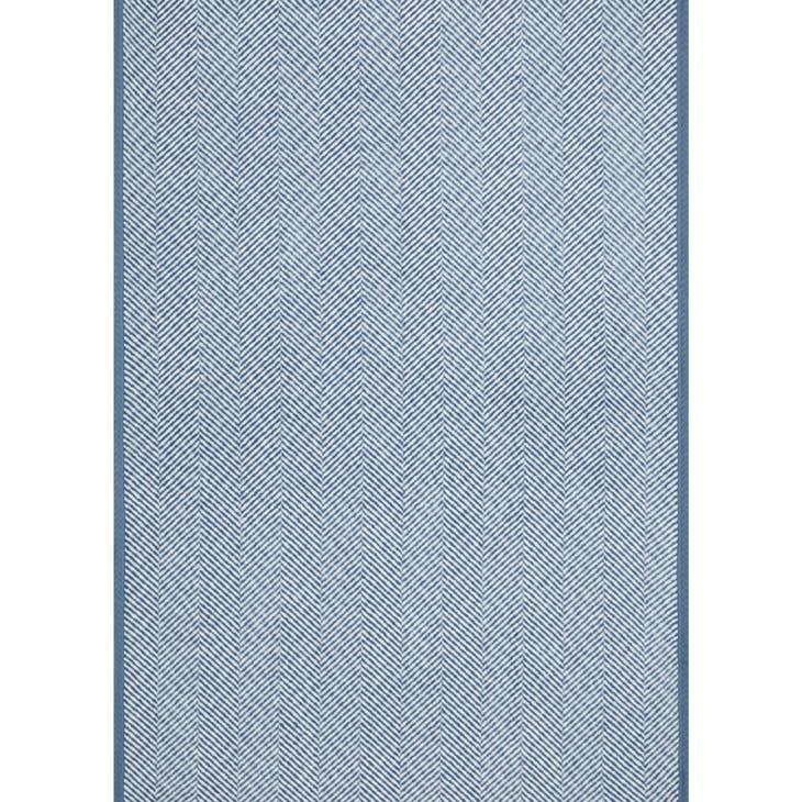 Harborview Herringbone Light Blue Midi Blanket