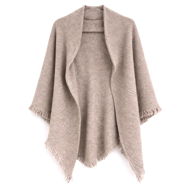 Soft Embrace Polyester/Wool Triangle Wrap: 03 BGE