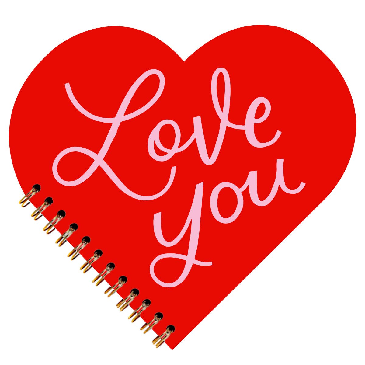 Valentine's Gift - Valentine's Day Notebook | Love You Heart