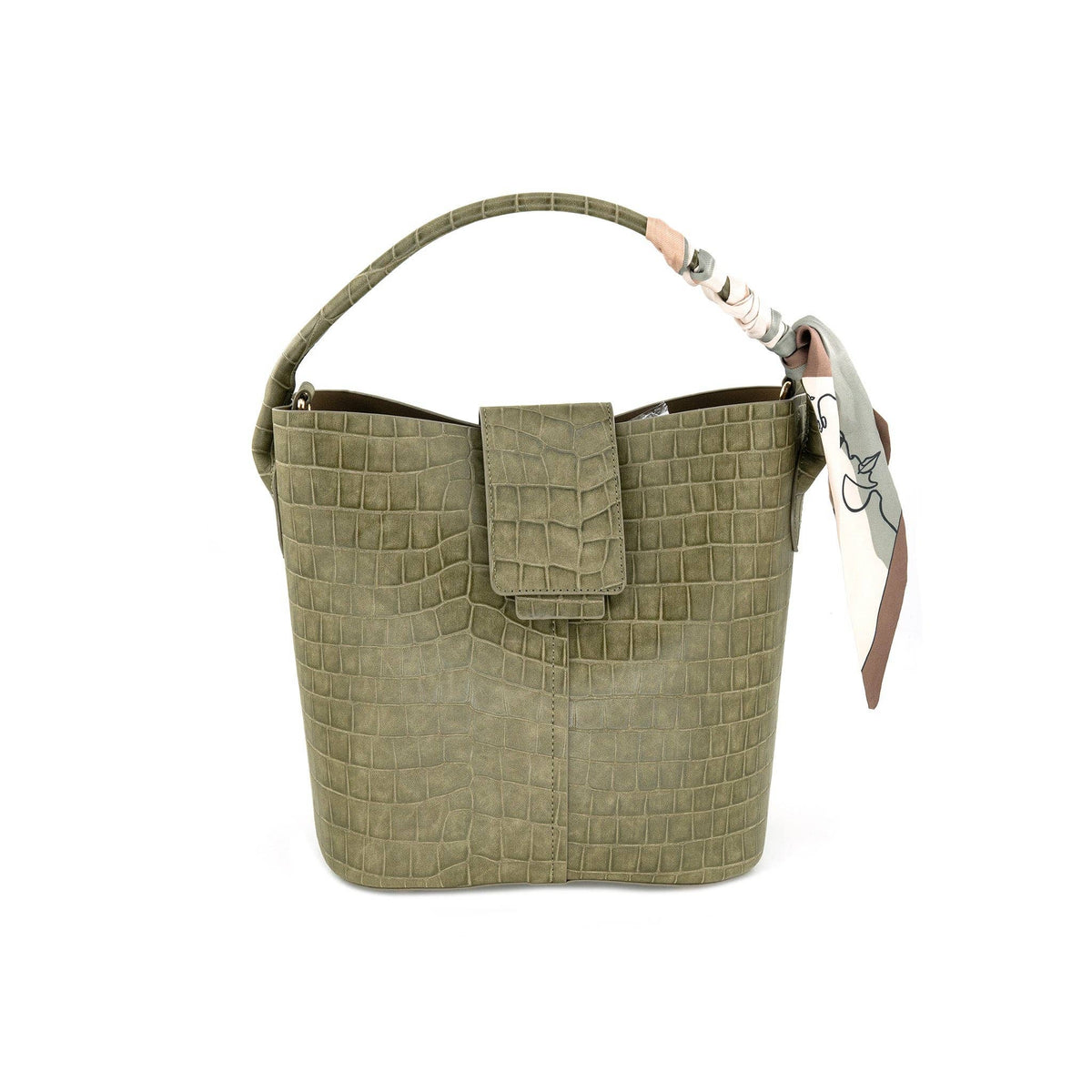 Fall Bucket Bag : Olive Large