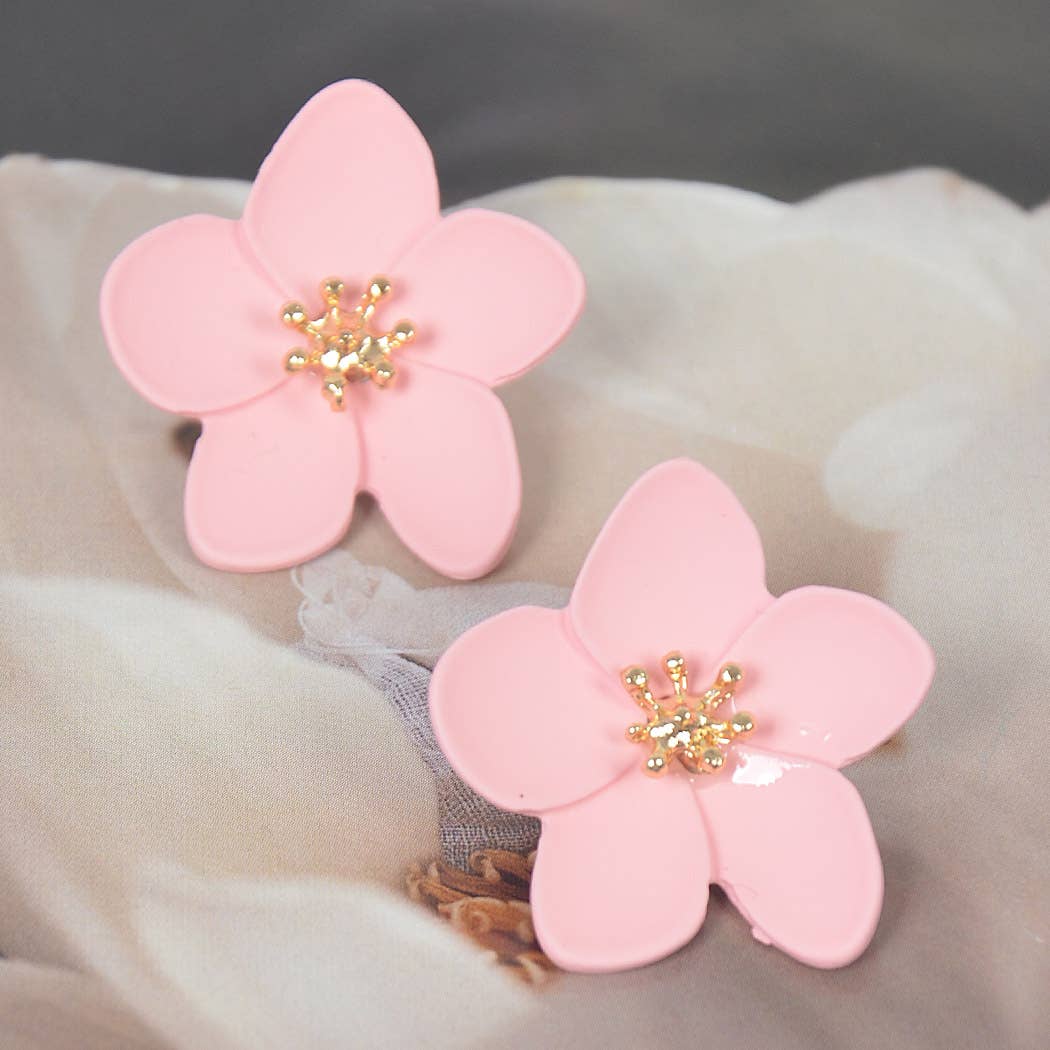 Forsythia Stud & Climber Earrings: PC