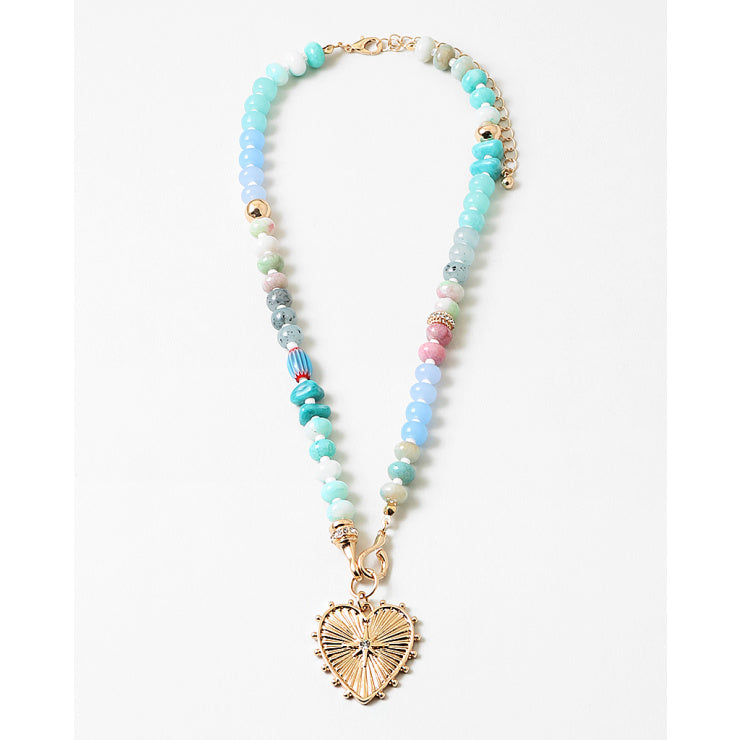 Mint Mix Love Necklace