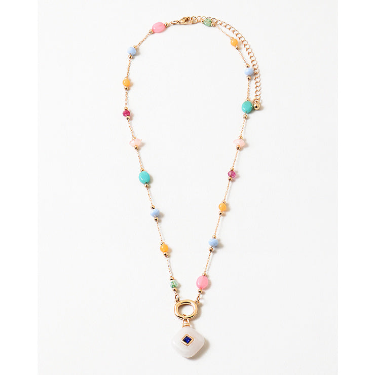 Pastel Charm Necklace