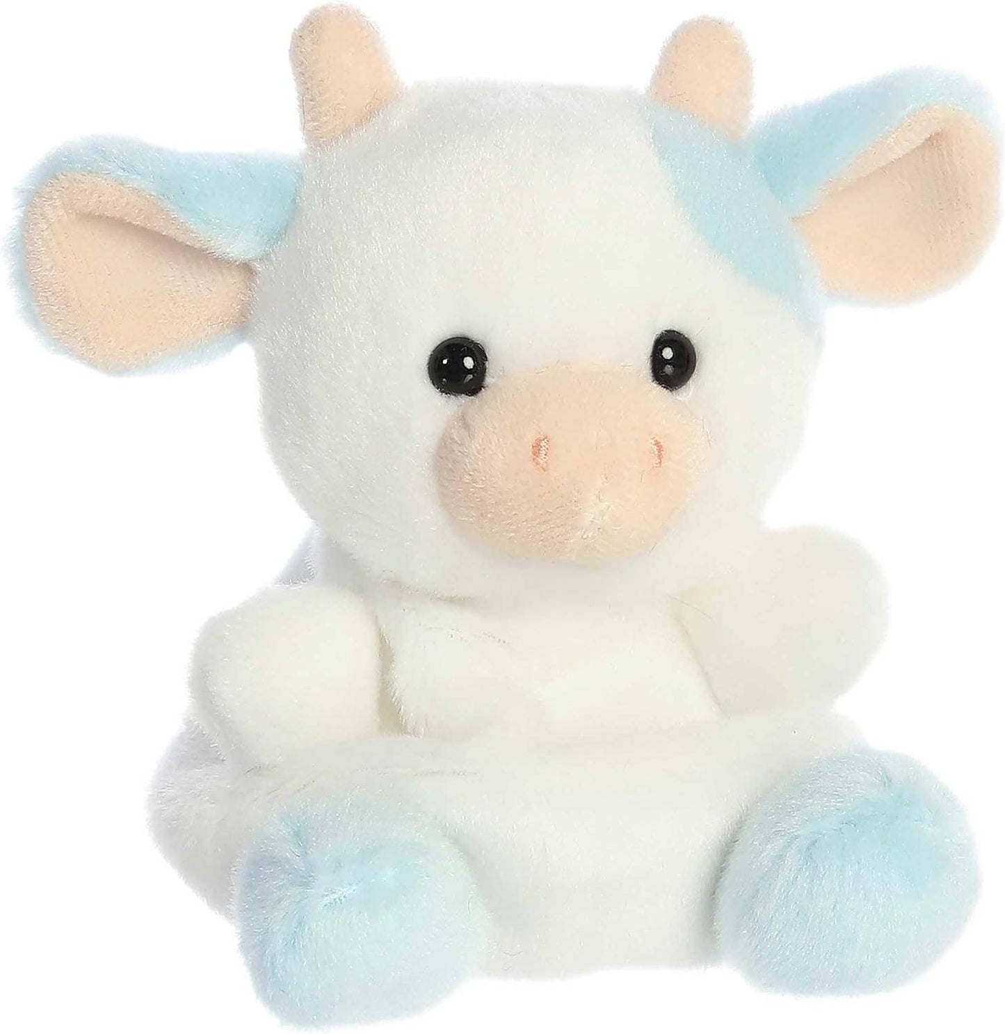 5" Sklya Blueberry Cow Palm Pals Stuffed Animal