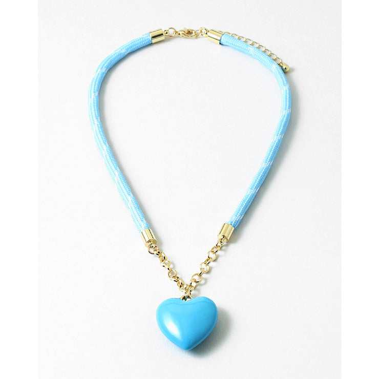 Hearts of Blue Necklace