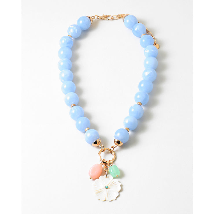 Summer Flower Statement Necklace