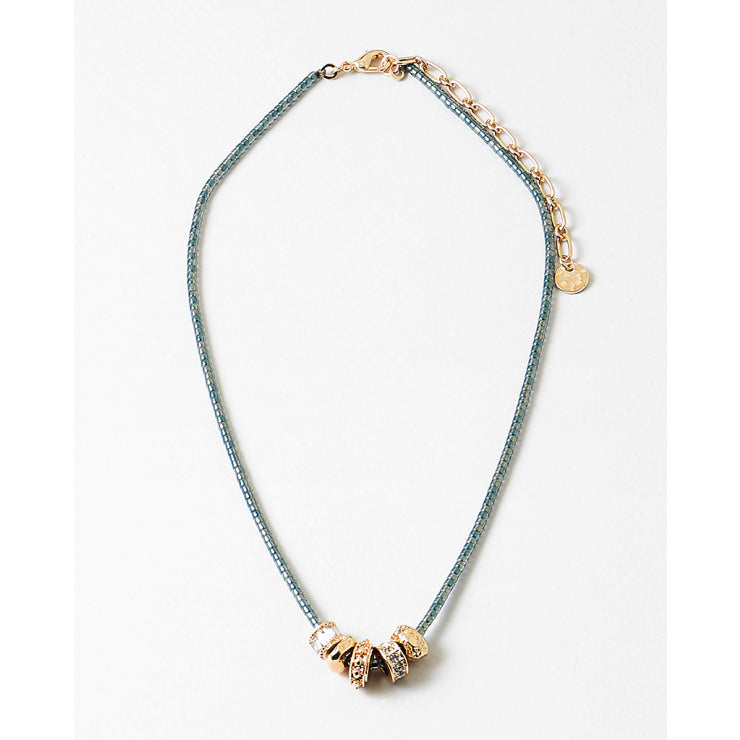 FIS8N8405-1 TEAL / GOLD CLEAR