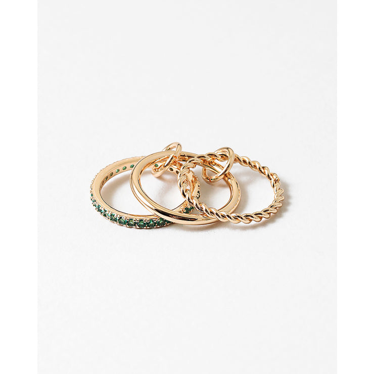 FJD7R0455-1 GOLD / EMERALD SIZE 6