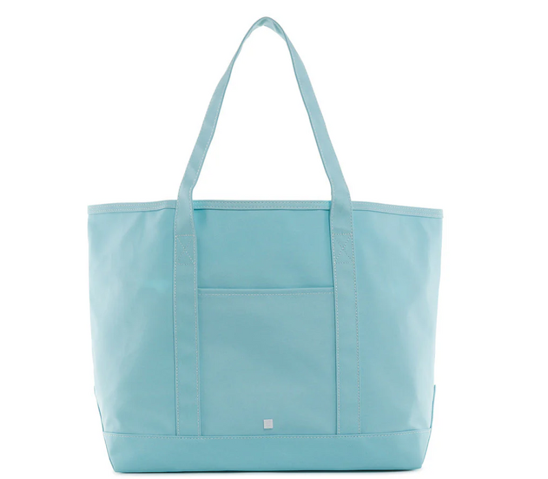 MAXI TOTE - COATED CANVAS
Large LAKE BLUE