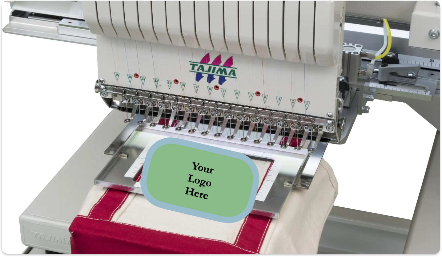 Production Embroidery - Logo or Similar