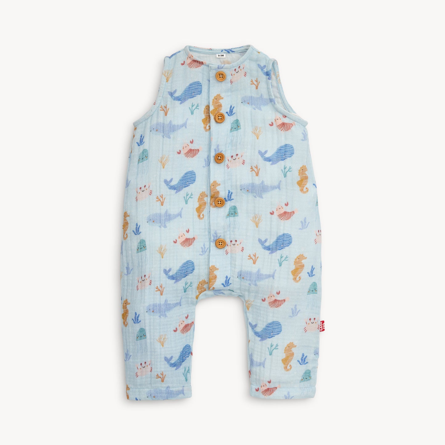 Deep Sea Jubilee Cotton S/l Coverall
