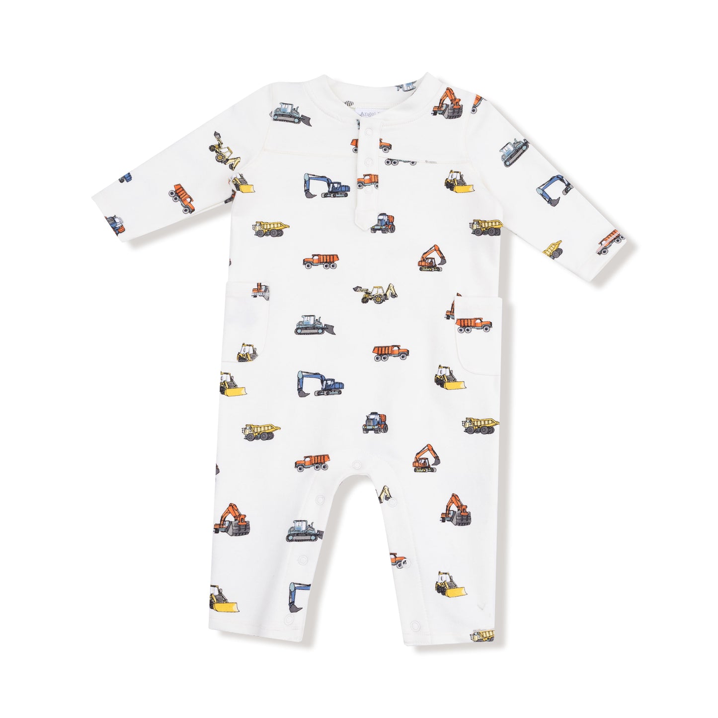 Construction Vehicles - French Terry - Uni Romper