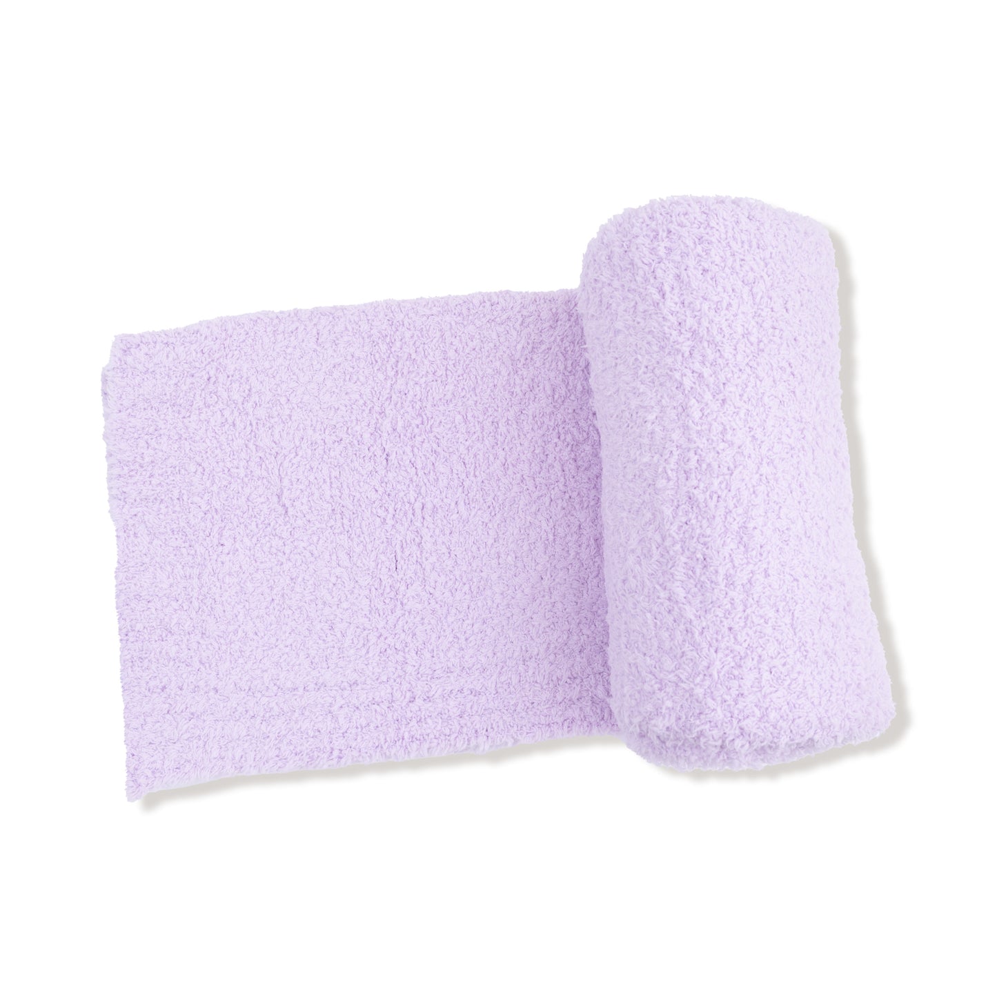 Chenille Stroller Blanket Lavender 30X40
