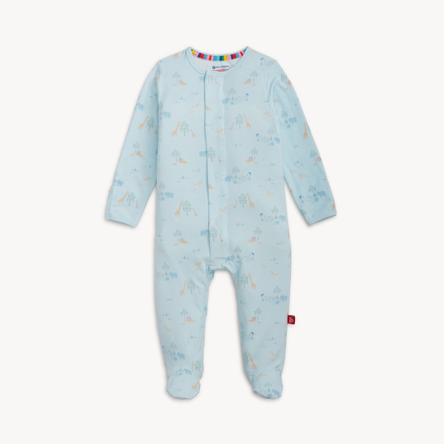 Serene Safari Blue Modal Footie
