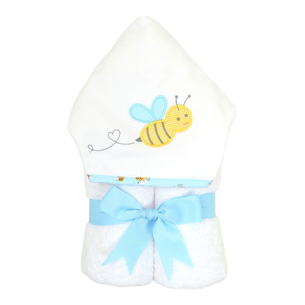 Blue Bumble Bee Everykid Towel