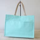 Jute Pocket Tote - Mint