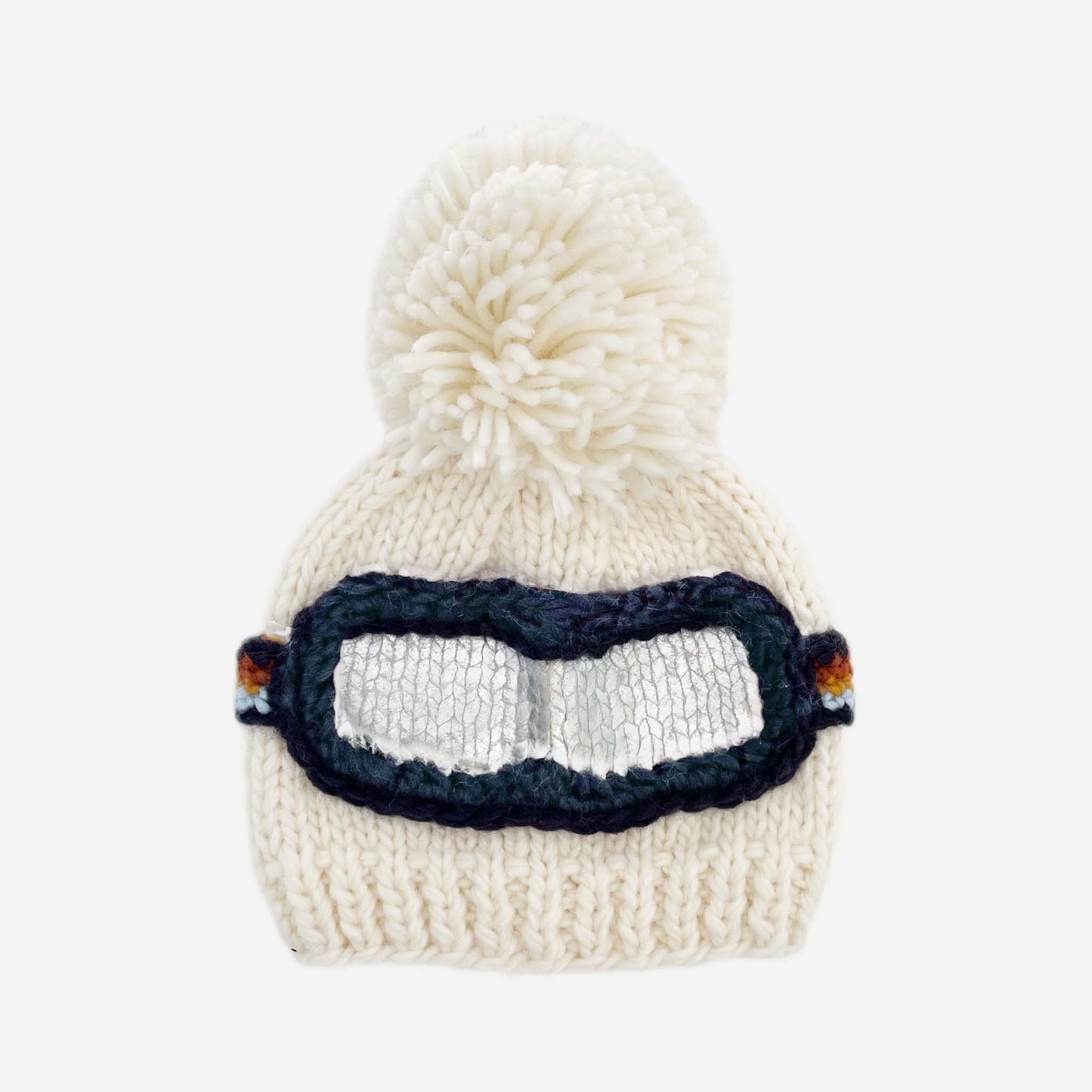Ski Goggles Beanie, Retro | Hand Knit Kid & Baby Hat