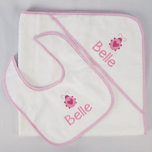 She la la Hooded Baby Towel
