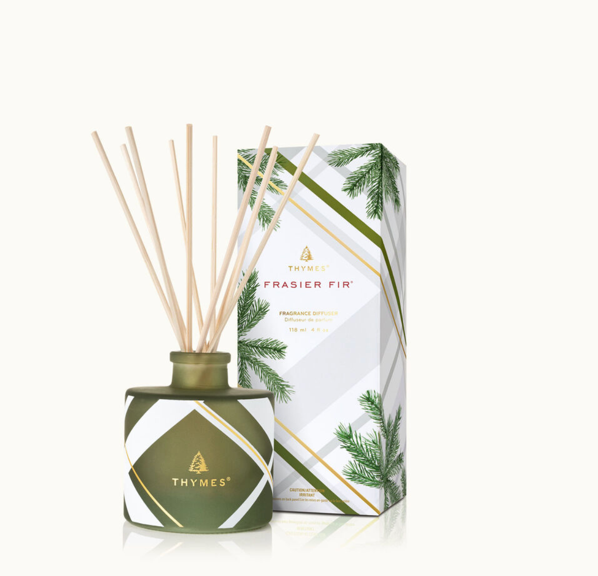 Frasier Fir Petite Reed Diffuser, Plaid