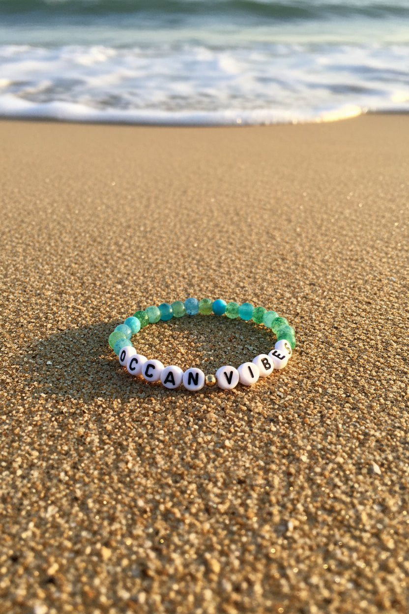 OCEAN VIBES Bead Bracelet
