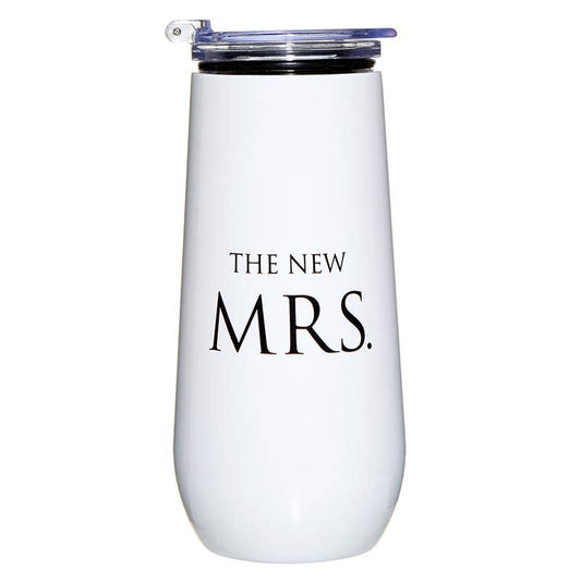 Face to Face Champagne Tumbler - The New Mrs.