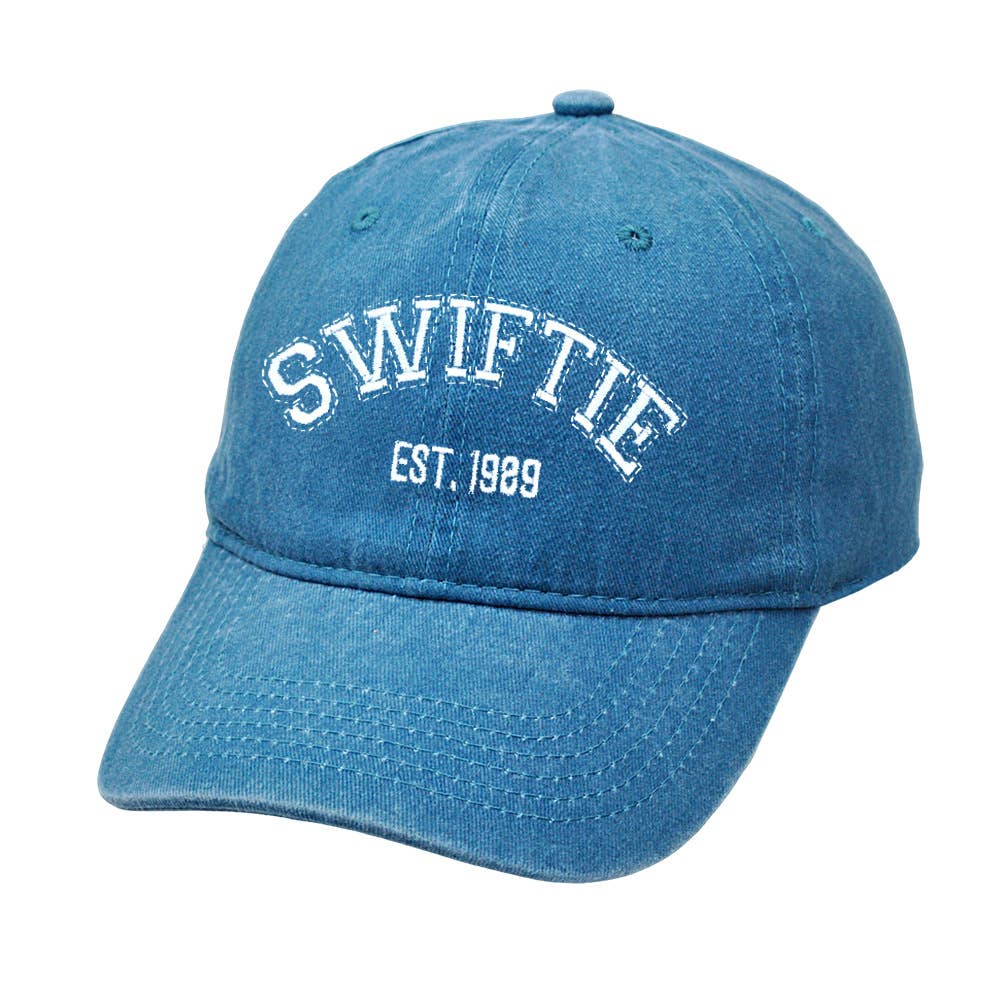 Taylor Swift Baseball Cap swiftie Embroidered Baseball cap: Teal