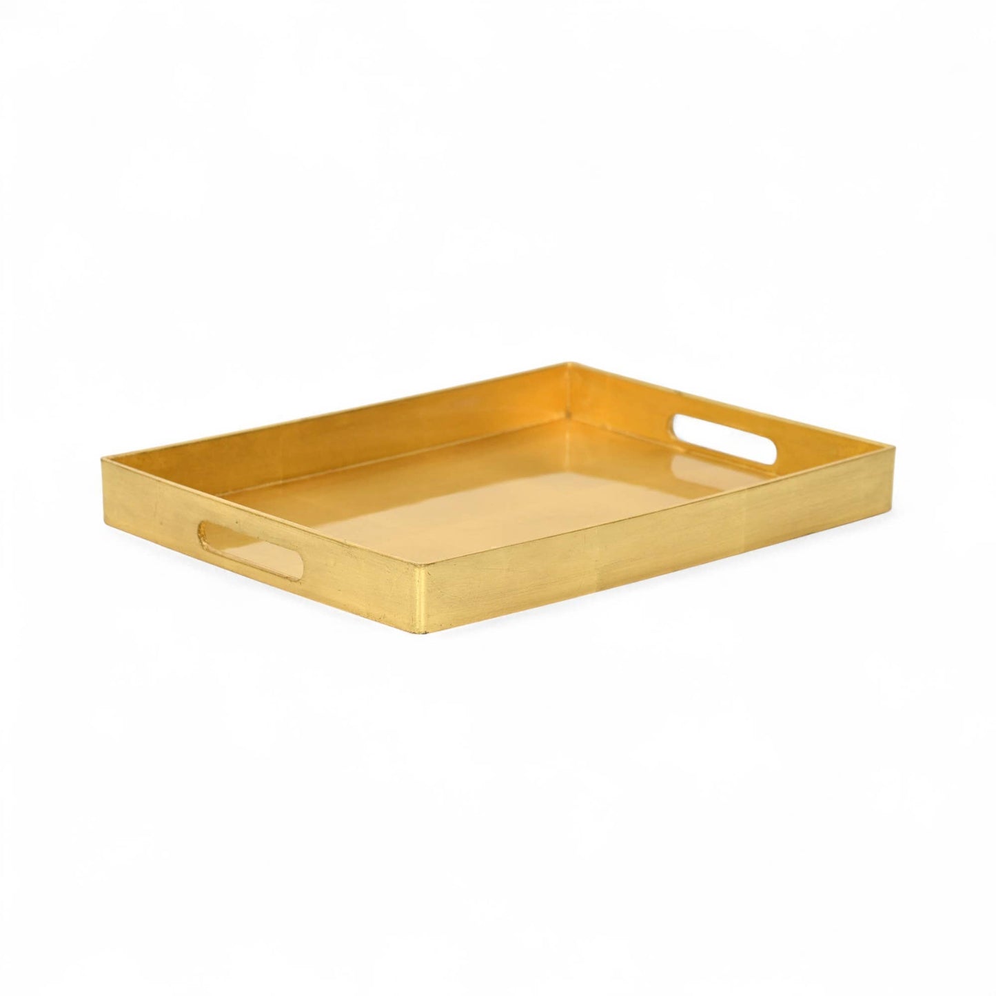 Single Gold Plastic Tray