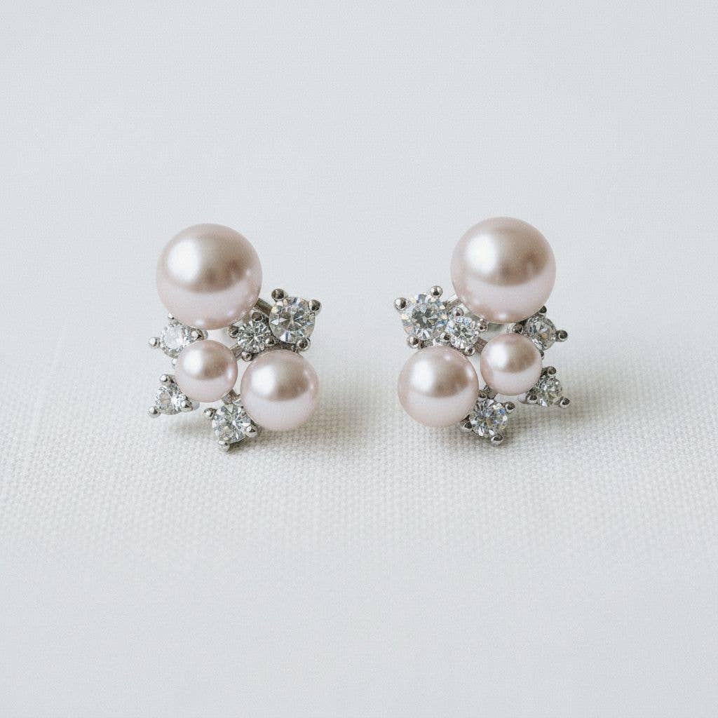 Chic Vintage Gemstone Dangle Earrings