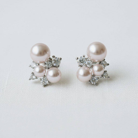 Chic Vintage Gemstone Dangle Earrings