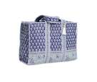 Zipper Tote Bag in Marine Mist
