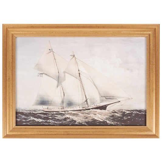 Schooner Framed Wall Art