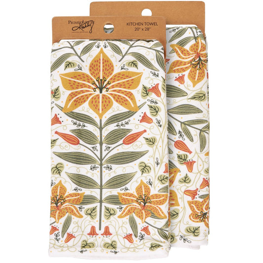 Nouveau Lily Kitchen Towel