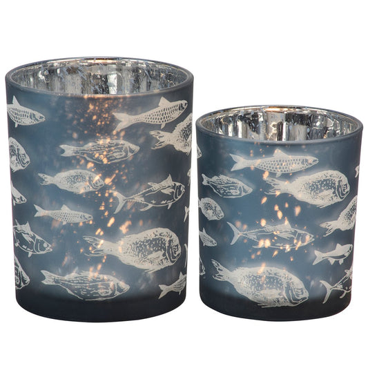 Fish Candle Holder Set