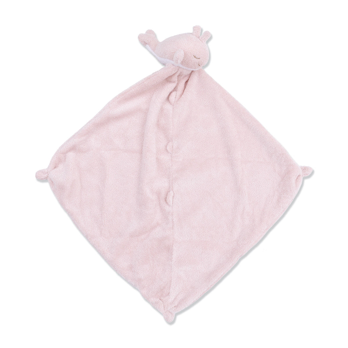 Angel Dear Blush Whale Blankie