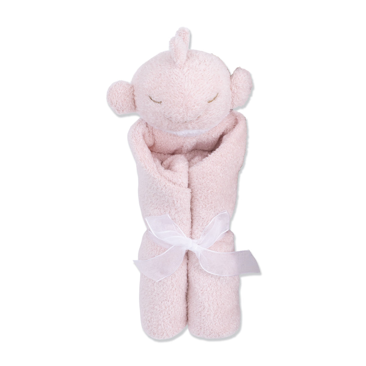 Angel Dear Blush Whale Blankie - image 3