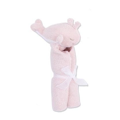 Angel Dear Blush Whale Blankie - image 4