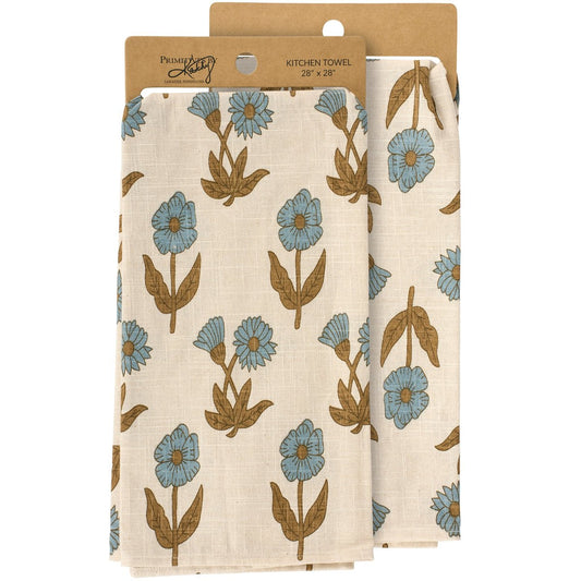 Floral Cottage Kitchen Towel