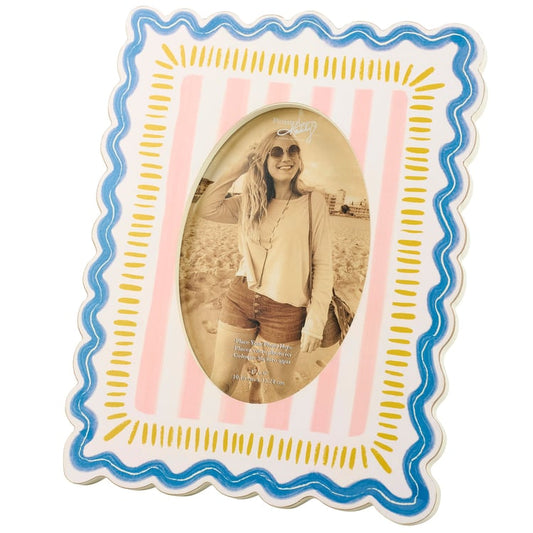 Italian Coastal Photo Frame