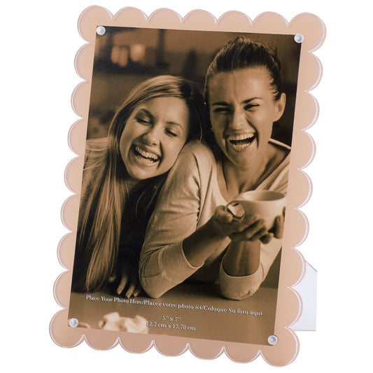 Pastel Scallop Magnetic Photo Frame