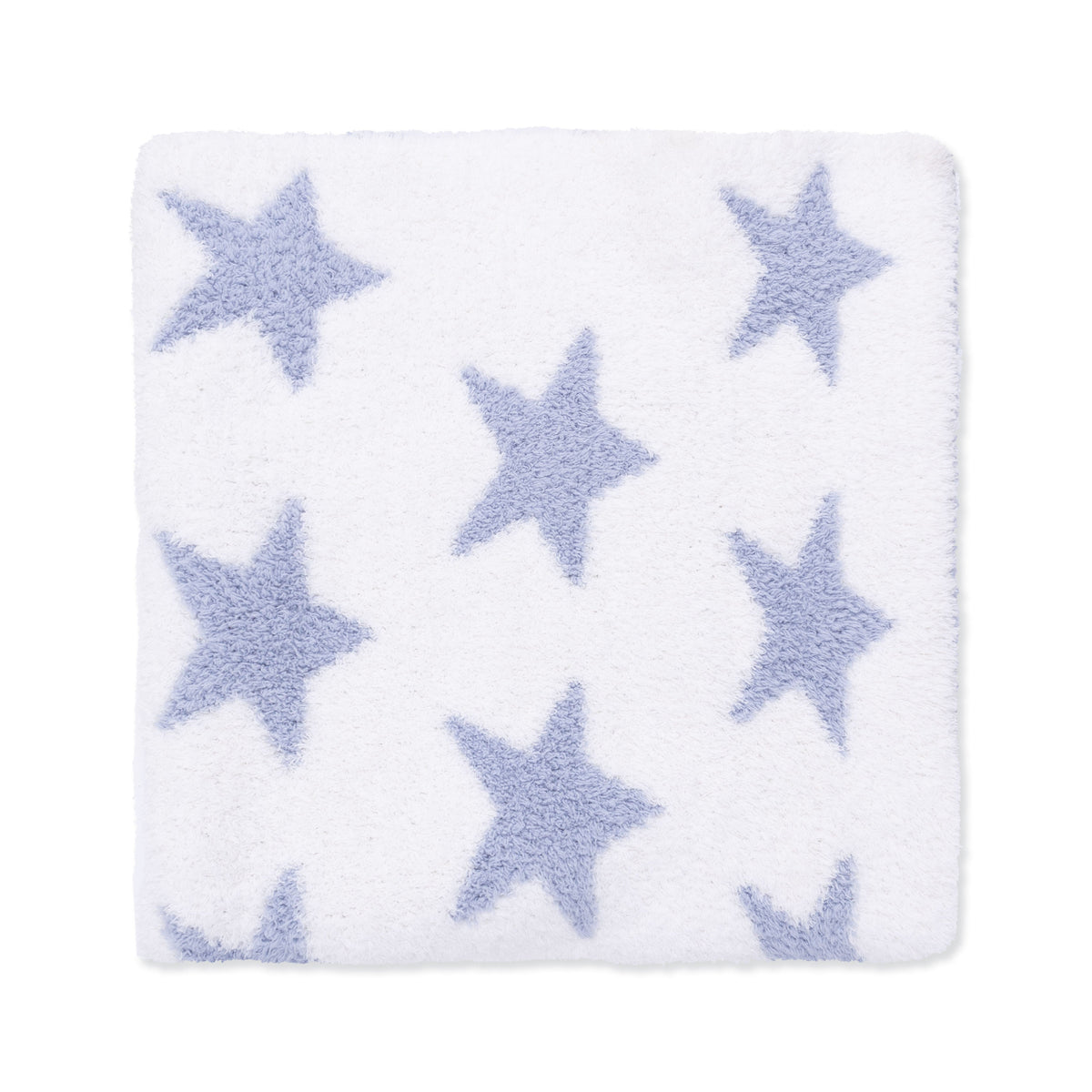 Angel Dear Chenille - Dusty Blue Star Blanket - image 5