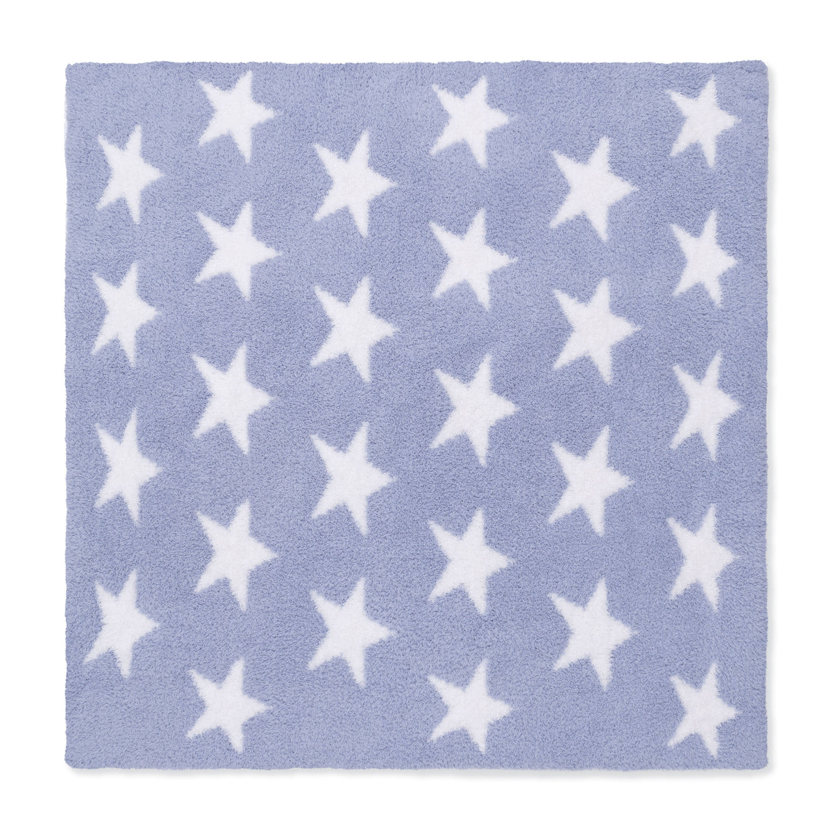 Angel Dear Chenille - Dusty Blue Star Blanket - image 2