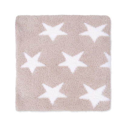 Angel Dear Chenille - Natural Star Blanket - image 4