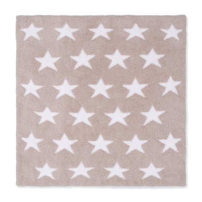 Angel Dear Chenille - Natural Star Blanket - image 2