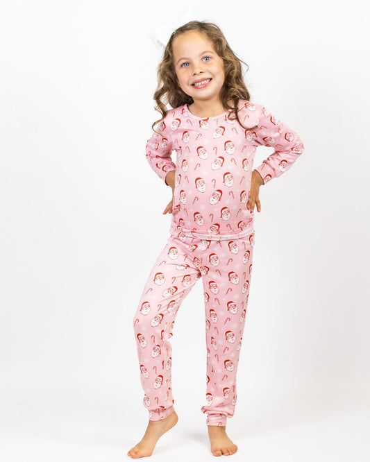 Kid's Candy Cane Cutie Long Sleeve Pajamas