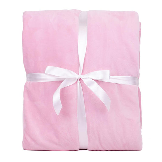 Harbin Throw in Light Pink