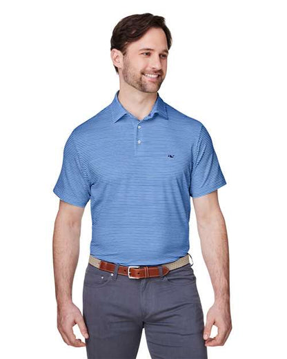 Vineyard Vines  -  Men's Bradley Stripe Sankaty Polo