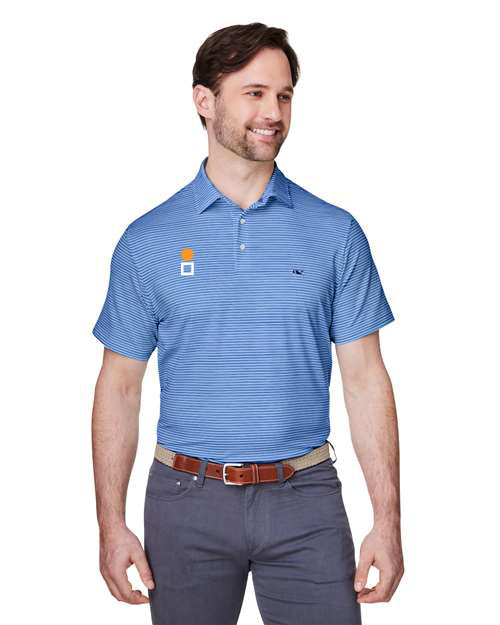 Vineyard Vines  -  Men's Bradley Stripe Sankaty Polo