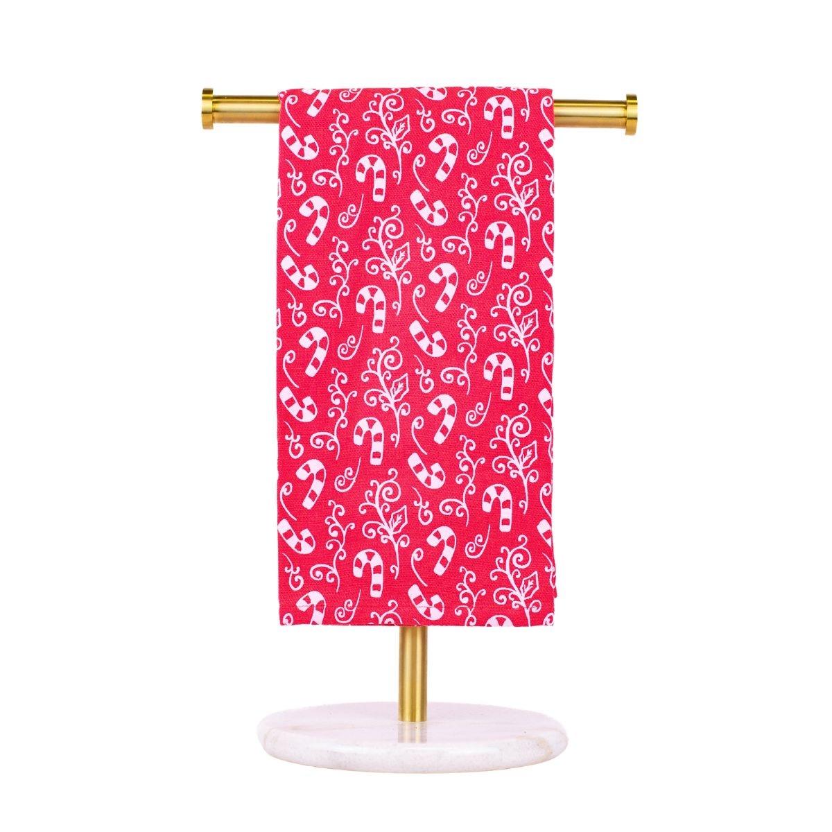 Candy Cane Wonders Hand Towel
